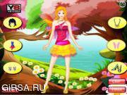Флеш игра онлайн Фея С Волшебной Одеваются / Fairy With Magic Dressup 