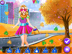 Флеш игра онлайн Осень Принцесса Наряд / Fall Princess Outfit