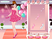 Флеш игра онлайн Модные Розовые Платья / Fancy Pink Dresses