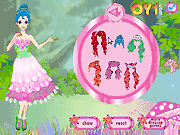 Флеш игра онлайн Фантастическая Цветочная Фея / Fantastic Flower Fairy