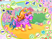 Флеш игра онлайн Фантазия Dressup Пони / Fantasy Pony Dressup