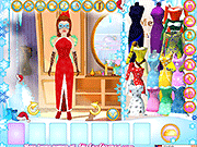 Флеш игра онлайн мода 3D новогоднее шоу / Fashion 3D Christmas Show