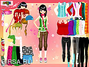 Флеш игра онлайн Fashion House Dress Up