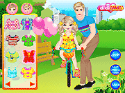 Игра Отец и дочь велопробег