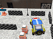 Флеш игра онлайн Парковка автомобиля ФБР