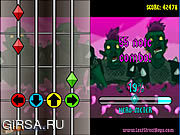 Флеш игра онлайн Герой героя гитары / Guitar Hero Hero