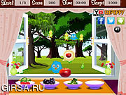 Флеш игра онлайн Кормить фруктами