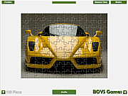 Флеш игра онлайн Феррари. Мозайка / Ferrari Enzo Jigsaw