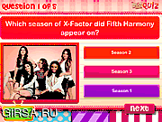 Флеш игра онлайн Пятая Гармония. Викторина / Fifth Harmony Quiz