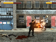 Флеш игра онлайн Последнюю Ночь: Зомби Уличной Драке / Final Night: Zombie Street Fight