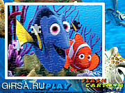 Флеш игра онлайн В поисках Немо / Finding Nemo Sort My Jigsaw 