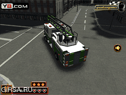 Игра Огонь черточки грузовик 3D парковка