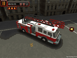 Флеш игра онлайн Парковка грузовика 3d