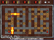 Флеш игра онлайн Fire and Bombs 2