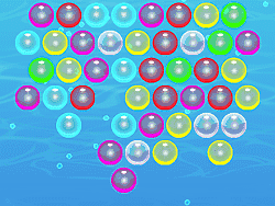 Флеш игра онлайн Рыбы Пузырь Шутер / Fish Bubble Shooter