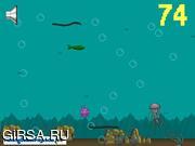 Флеш игра онлайн Маленькая рыбка