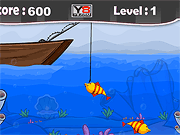 Флеш игра онлайн Рыболовный Крючок