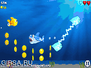 Флеш игра онлайн Рыбный Раш / Fishy Rush
