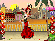 Флеш игра онлайн Танцовщица фламенго / Flamenco Dancer