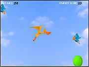 Флеш игра онлайн Порхающая птица