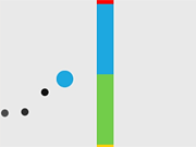 Флеш игра онлайн Цвет Мяч Flappy / Flappy Color Ball