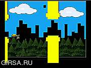 Флеш игра онлайн Донгер Подрулевыми / Flappy Donger