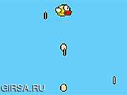 Флеш игра онлайн Подрулевыми Яйцо / Flappy Egg