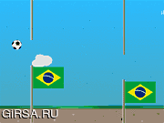 Флеш игра онлайн Flappy Футбол / Flappy Soccer