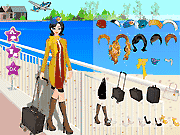 Флеш игра онлайн Стюардесса Dressup Моды / Flight Attendant Fashion Dressup