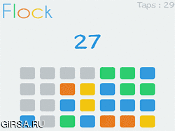 Флеш игра онлайн Стадо : Плитка / Flock : A Tile