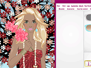 Флеш игра онлайн Цветочный Месяц Макияж / Floral Month Makeup
