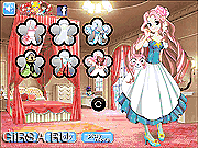 Флеш игра онлайн Цветочная принцесса Аниме
