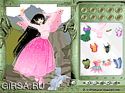 Флеш игра онлайн Одевалки - Цветы Фея / Flowers Fairy Dress Up