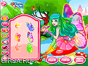 Флеш игра онлайн Наряд для цветочной феи / Flower Fairy in the Butterflies