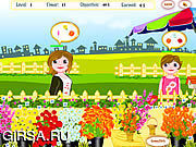 Флеш игра онлайн Flower Shop