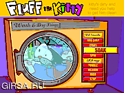 Флеш игра онлайн Пух Китти / Fluff The Kitty