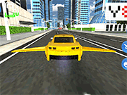 Флеш игра онлайн Летающие Автомобили