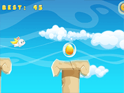 Флеш игра онлайн Летающие Пасхальный Кролик / Flying Easter Bunny