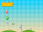 Флеш игра онлайн Летающие Пушистики / Flying Furries