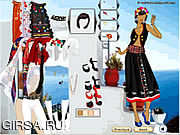 Флеш игра онлайн Folk Fashion Greece