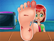 Флеш игра онлайн Лечение Ног