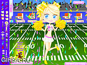 Флеш игра онлайн Football Cheerleader