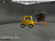 Флеш игра онлайн Автопогрузчик Опасности / Forklift Hazard