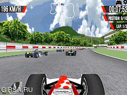 Флеш игра онлайн Формула XSpeed 3D / Formula XSpeed 3D