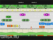 Флеш игра онлайн Автострада Мультфильм