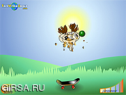 Флеш игра онлайн Frisbee Dog