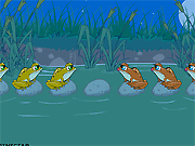 Флеш игра онлайн Прыжок Лягушки / Frog Leap