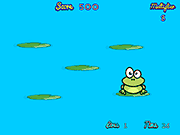 Флеш игра онлайн Лягушонок Шлеп! / Frog Splat!
