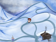 Флеш игра онлайн Замороженные Приключения