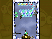 Флеш игра онлайн Замороженный Пузырь / Frozen Bubble
